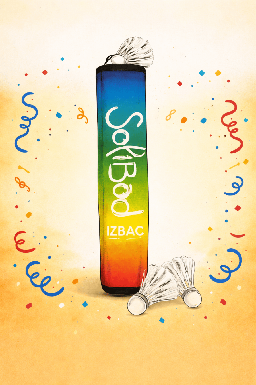 Chaussette multicolore