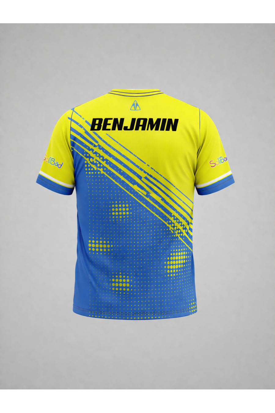 Maillot Impulse Bleu/Jaune
