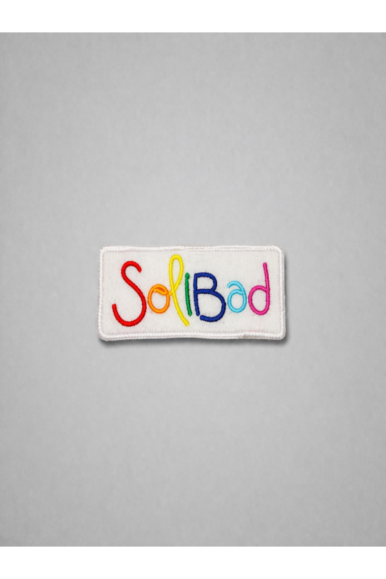 Sticker thermocollant blanc