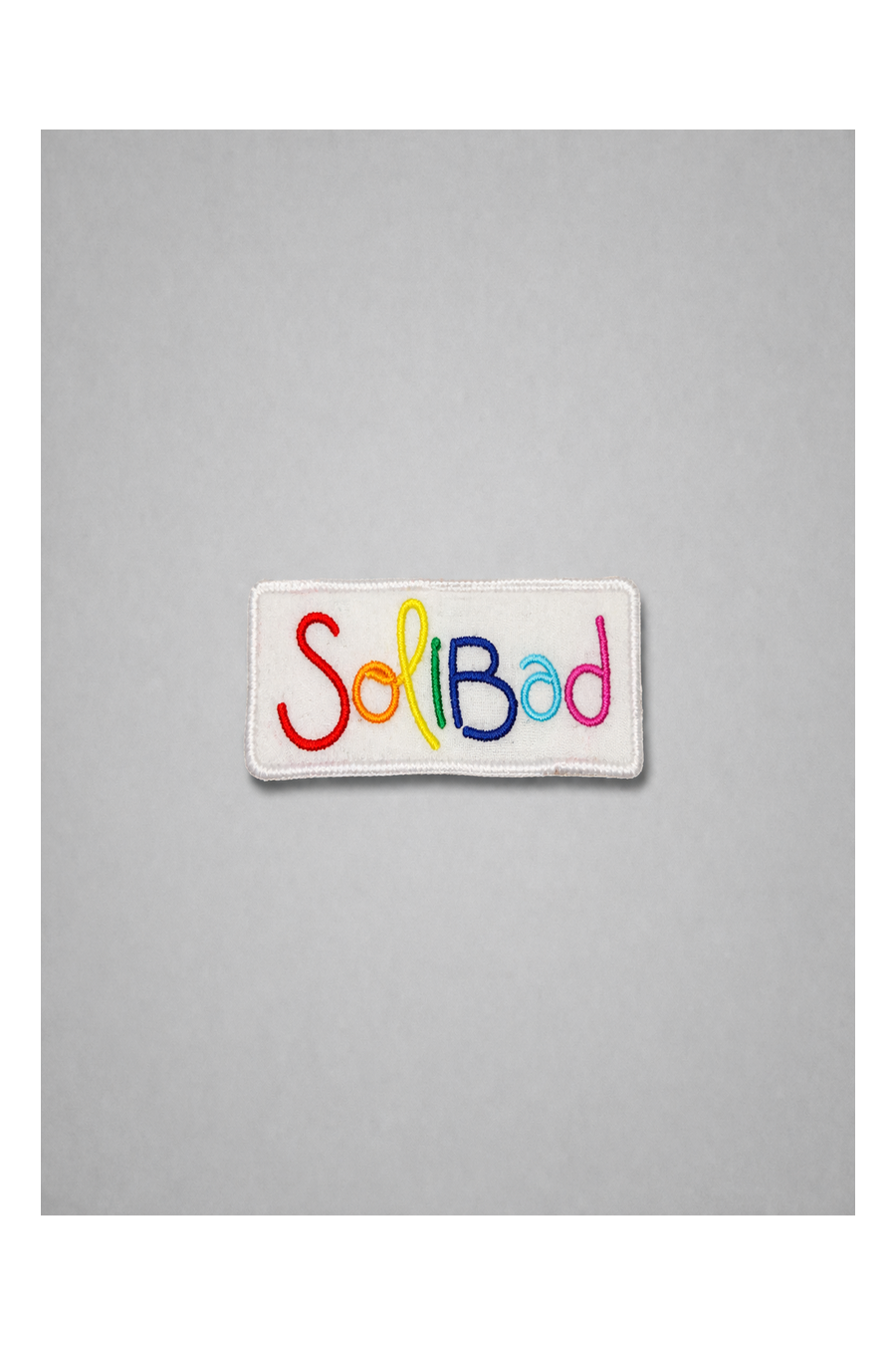 Sticker thermocollant blanc