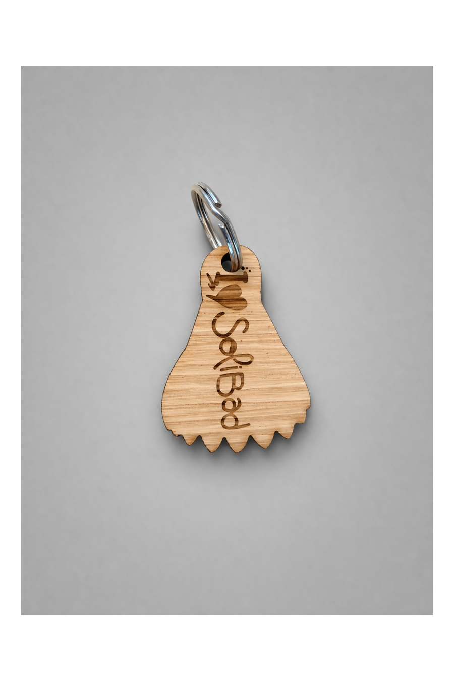 Porte-clé volant bois